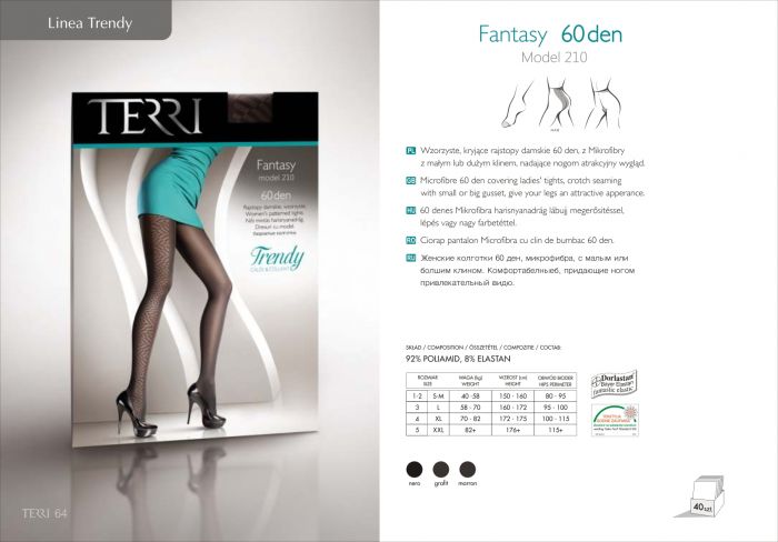 Terri Lineatrendy Fantasy60 Den 210   Catalog | Pantyhose Library